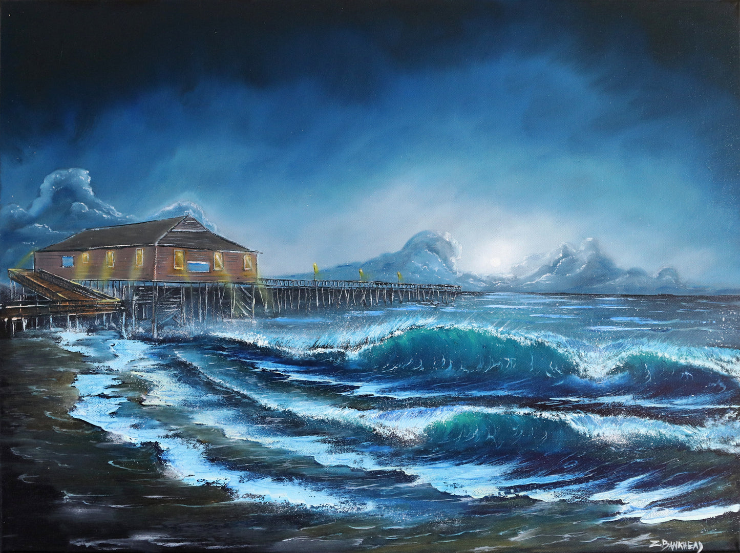 Rodanthe Pier at Night Original