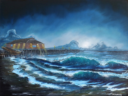 Rodanthe Pier at Night Original