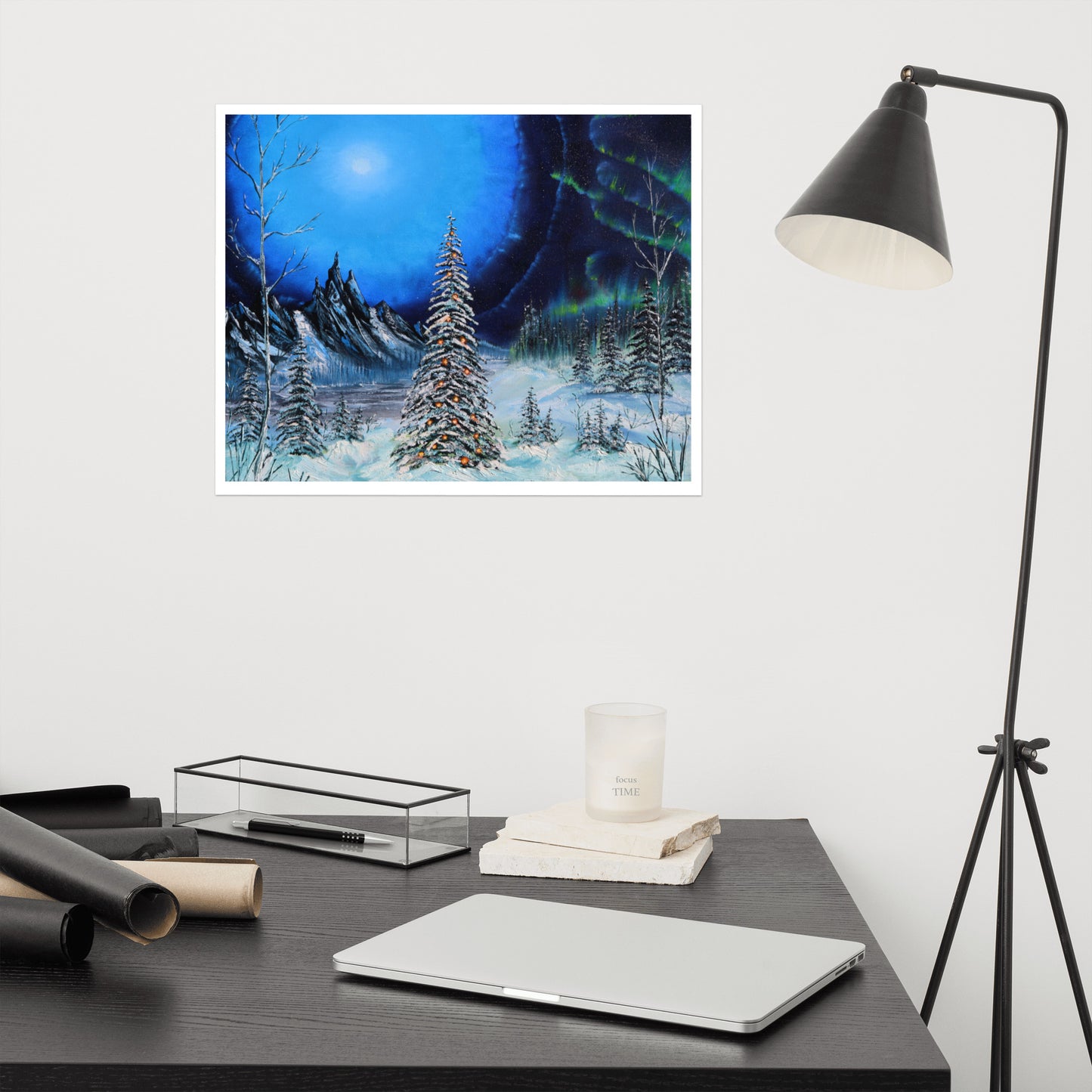 Artic Holiday Print
