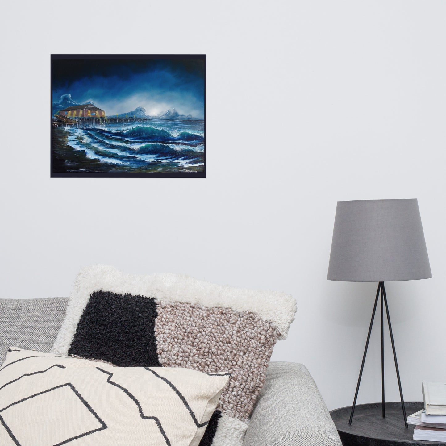 Rodanthe Pier at Night Print