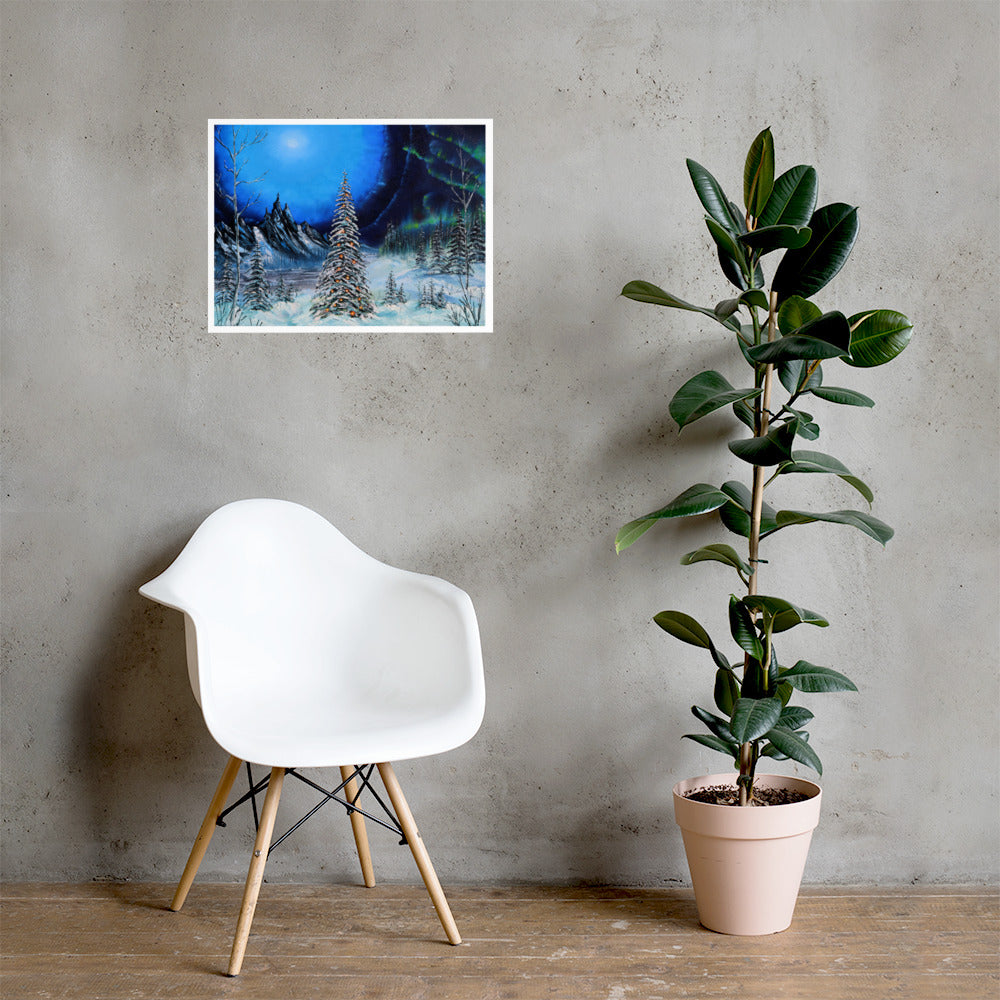Artic Holiday Print