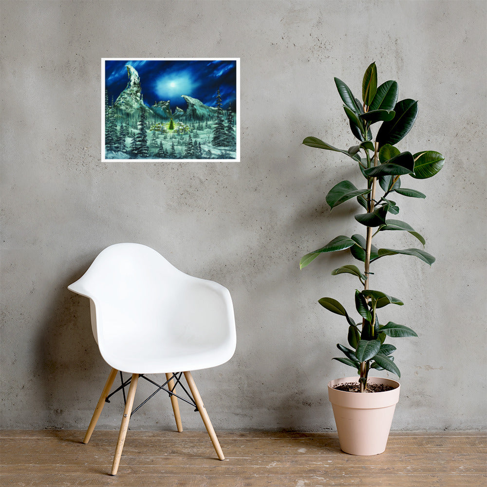 Mt. Crumpit Print