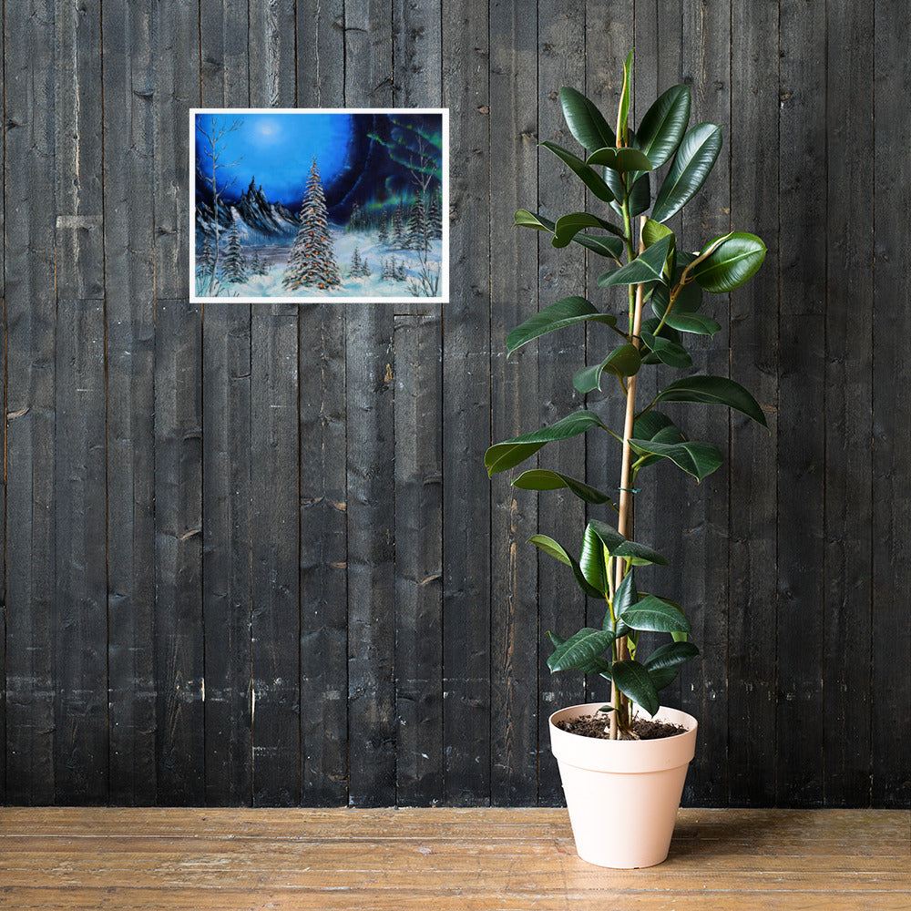 Artic Holiday Print