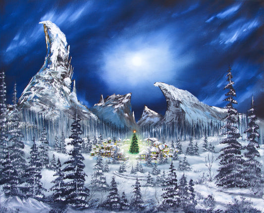 Mt. Crumpit Original Oil Painting on Canvas