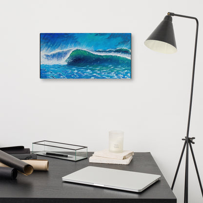 Sets out the Back Print on Canvas