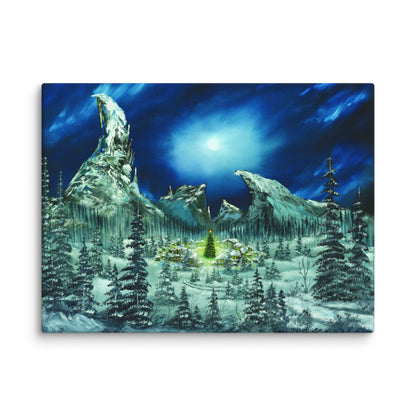 Mt. Crumpit Print on Canvas