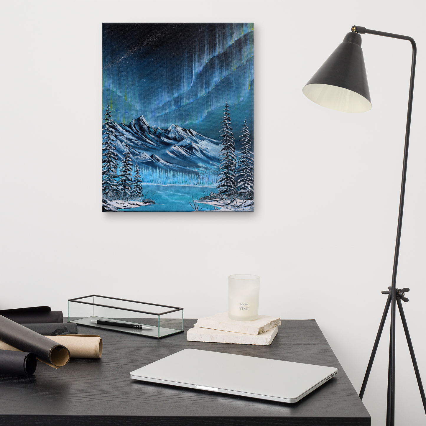 Northern Lights Print on Canvas