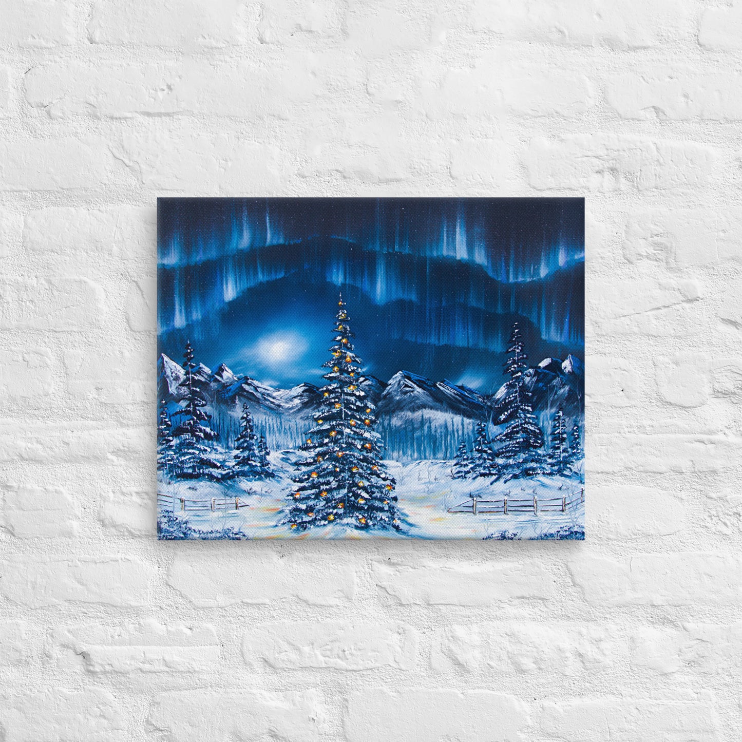 High Country Holiday Print on Canvas