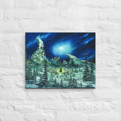 Mt. Crumpit Print on Canvas