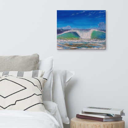 Dean Wave Print Canvas