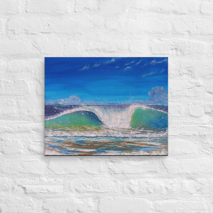 Dean Wave Print Canvas