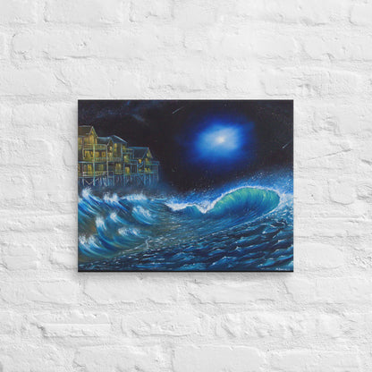 Shore Break in the OBX Print on Canvas