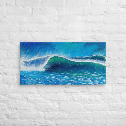 Sets out the Back Print on Canvas