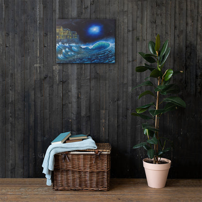 Shore Break in the OBX Print on Canvas