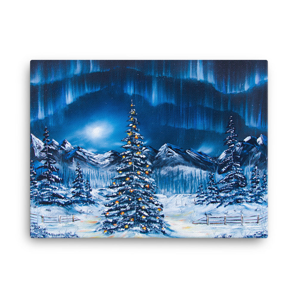 High Country Holiday Original Oil Painting on Canvas