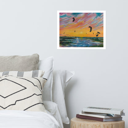 Kiteboarding Planet of the Apes Print