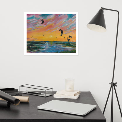 Kiteboarding Planet of the Apes Print