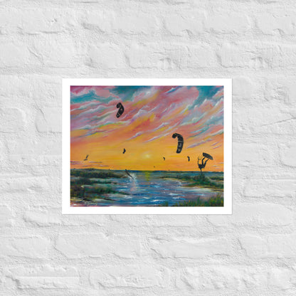 Kiteboarding Planet of the Apes Print