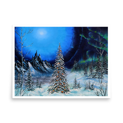 Artic Holiday Print