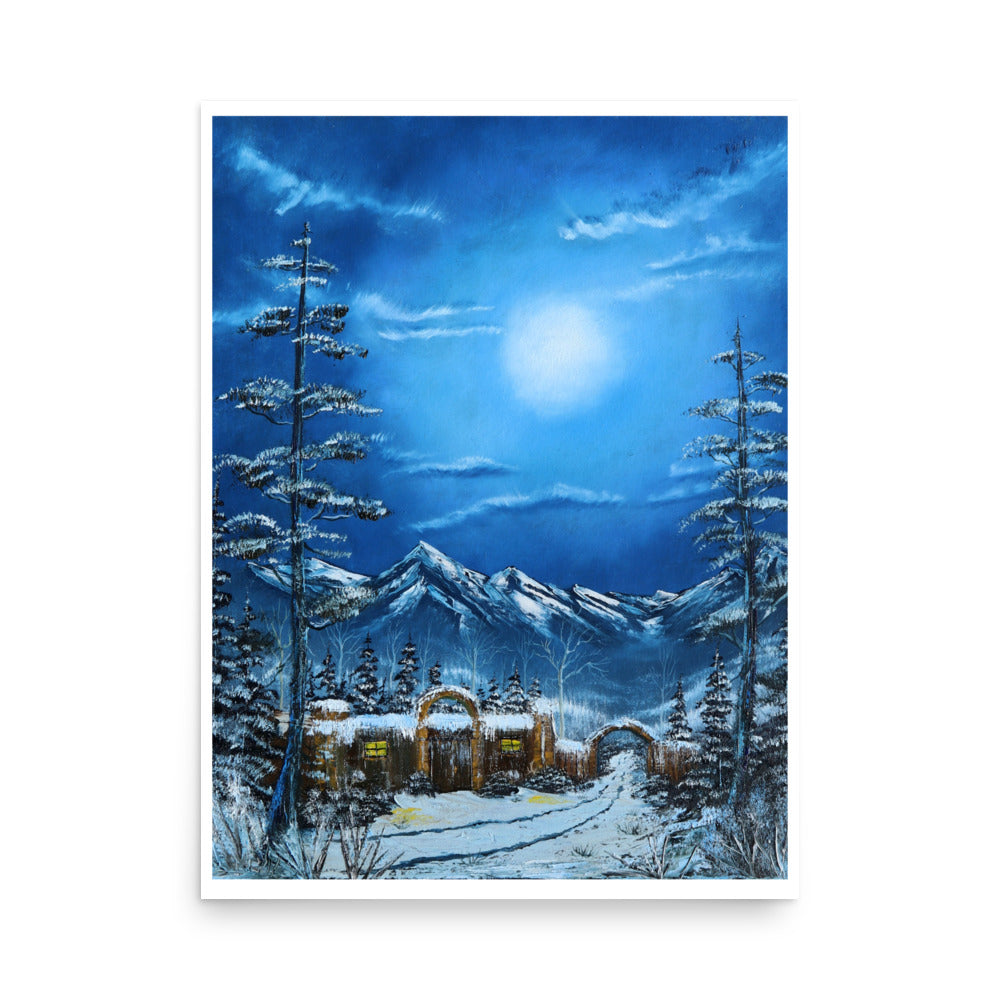 Taos Valley Winter Print