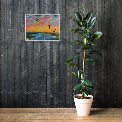 Kiteboarding Planet of the Apes Print