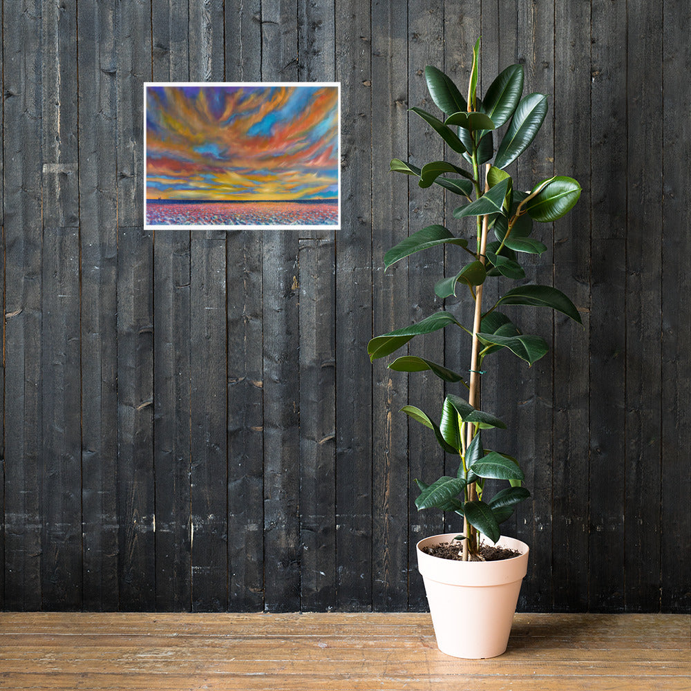 Sound Side Sunset Print