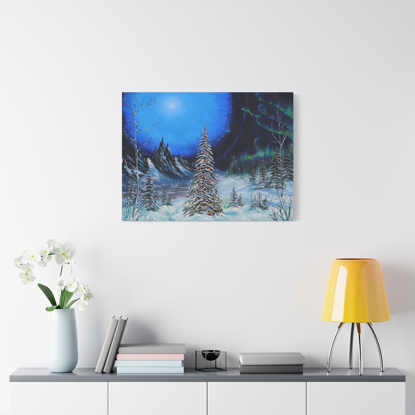 Artic Holiday Print on Canvas