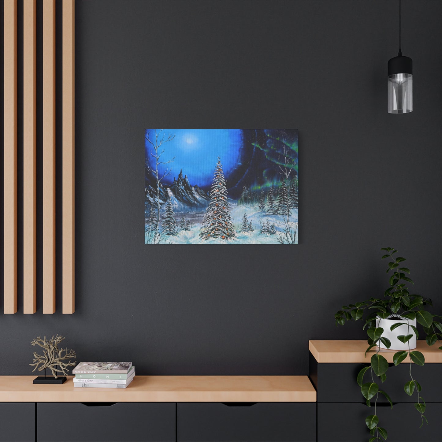 Artic Holiday Print on Canvas