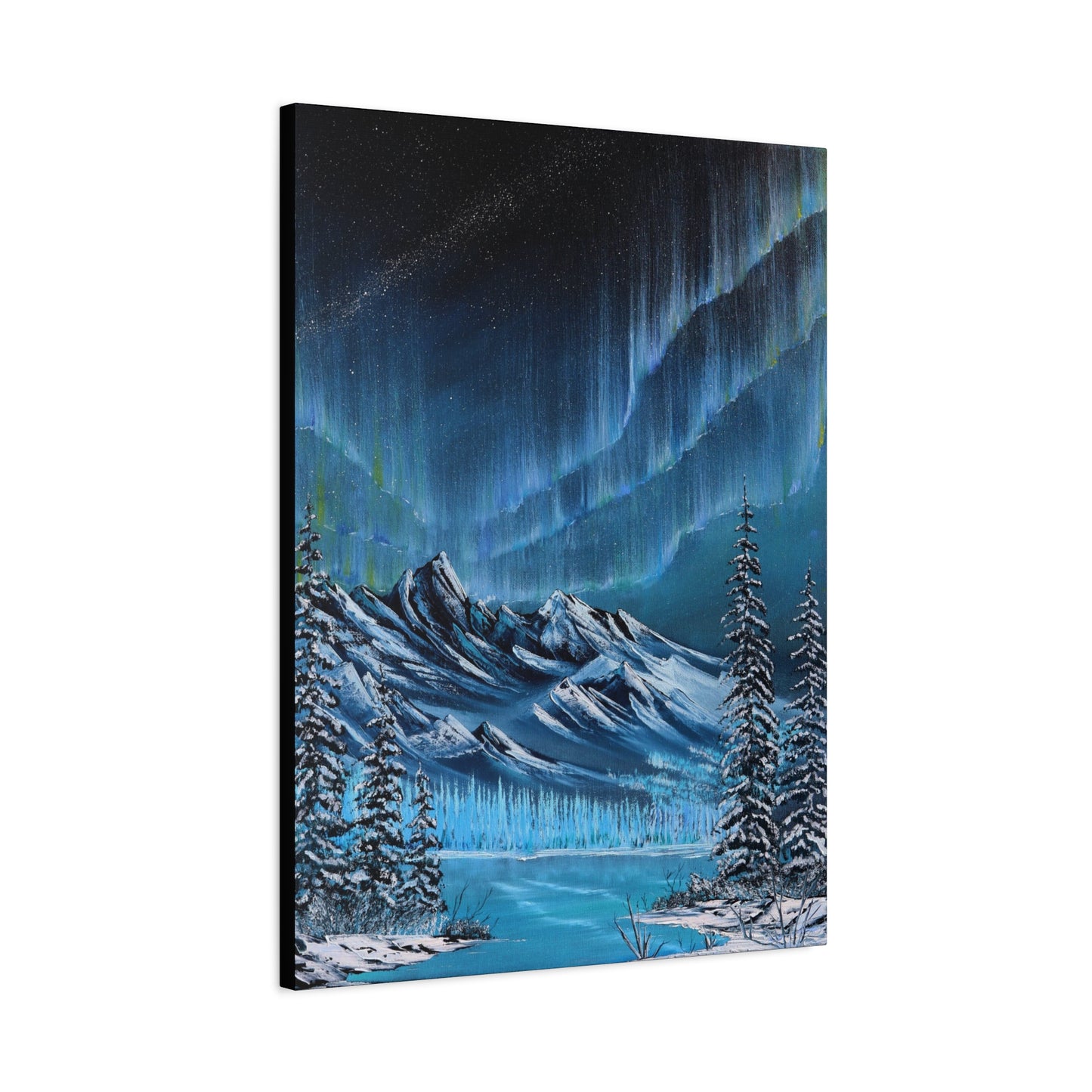 Northern Lights Original Oil on Canvas